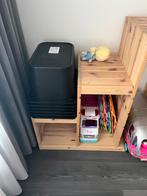 Ikea opbergkast en bakjes, Ophalen, Gebruikt