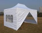 Easy-Up Marktkraam Verkoopstand Partytent Vouwtent Wit, Tuin en Terras, Partytenten, Opvouwbaar, Partytent, Nieuw, Minder dan 5 meter