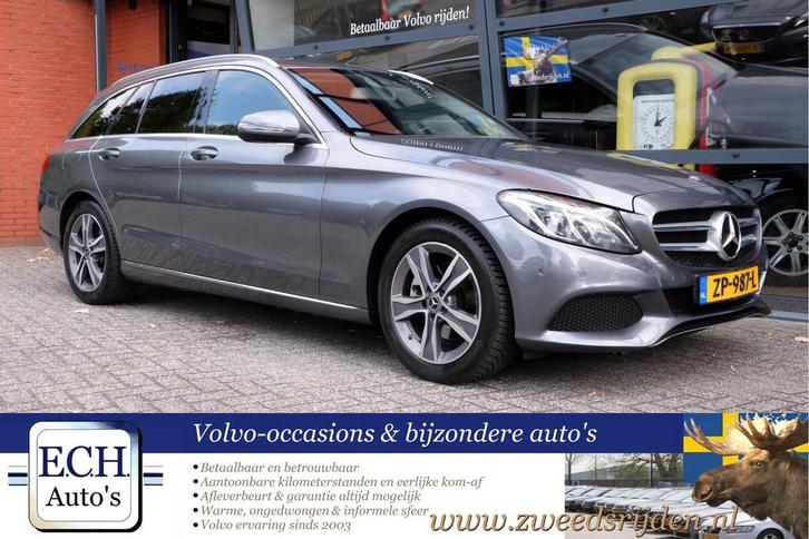 Mercedes-Benz C-Klasse Estate 200 184 pk Aut. Premium Plus,, Auto's, Mercedes-Benz, Bedrijf, Te koop, C-Klasse, 360° camera, ABS