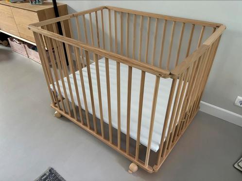 Petit Amelie Tigre inklapbare box en boxkleed, Kinderen en Baby's, Boxen, Zo goed als nieuw, Boxkleed, Ophalen