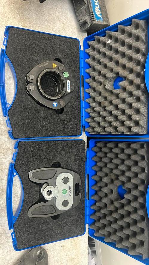 Uponor S-Press - persketting 63 met basis persbek63-110, Auto diversen, Autospeakers, Zo goed als nieuw, Ophalen of Verzenden