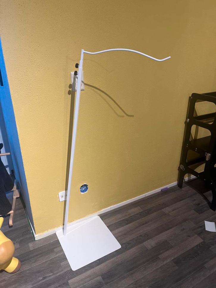 Ledikant Sluier Stang - Wit, Kinderen en Baby's, Babywiegjes en Ledikanten, Gebruikt, Ledikant, Ophalen