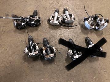 Te koop 4 setjes Shimano klikpedalen gebruikt fiets pedalen beschikbaar voor biedingen