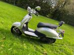 Retro scooter blauw kenteken, Verzenden, Gebruikt, Benzine, Overige merken