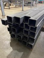 stalen koker 90x90x5  Verschillende lengte's, Doe-het-zelf en Verbouw, Metalen, Ophalen, IJzer