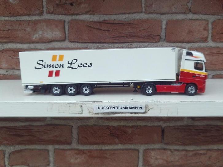 Tekno  Mercedes  Benz  Giga  Space  van  Simon  Loos., Hobby en Vrije tijd, Modelauto's | 1:50, Nieuw, Bus of Vrachtwagen, Tekno