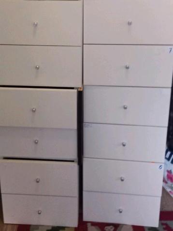 6x Kallax ladeblok Ikea Roomdivider inzet 