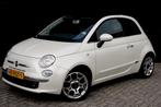 Fiat 500 1.2 2009 Wit Panoramadak, Auto's, 1242 cc, 4 cilinders, 840 kg, Wit