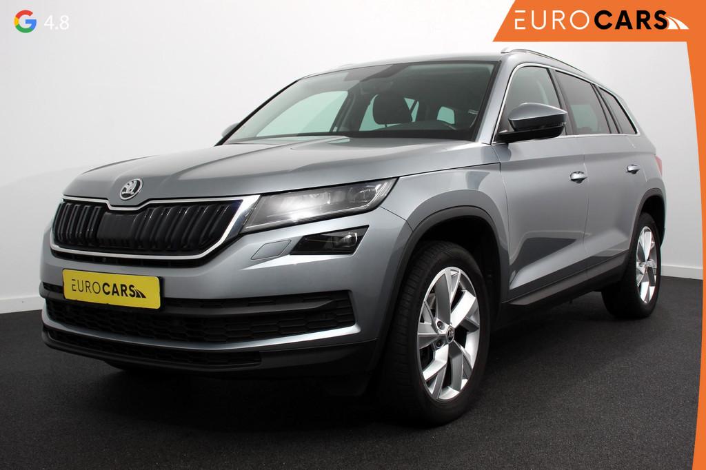 Skoda Kodiaq 1.5 TSI 150pk DSG Style 7 persoons | Navigatie, Auto's, Stof, 4 cilinders, 150 pk, 7 stoelen