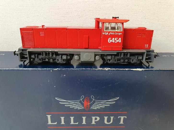 LILIPUT H0 L112418 MAK-Dieselloc NS Cargo 6454 DIGITAAL, Hobby en Vrije tijd, Modeltreinen | H0, Zo goed als nieuw, Locomotief