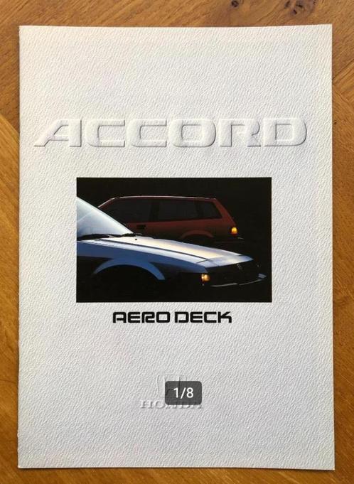 Honda Accord Aero Deck folder 1986, Boeken, Auto's | Folders en Tijdschriften, Nieuw, Honda, Verzenden