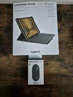 Tablet Keyboard Cover + Mouse, Nieuw, Samsung Galaxy Tab, Ophalen of Verzenden, Bescherming voor- en achterkant