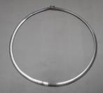 Zilveren vintage omega collier nr.603, Sieraden, Tassen en Uiterlijk, Kettingen, Verzenden, Zo goed als nieuw, Zilver, Zilver