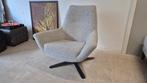 Prachtige grijs gemêleerde Montel top design draaifauteuil, Ophalen of Verzenden, Zo goed als nieuw, Metaal, 75 tot 100 cm