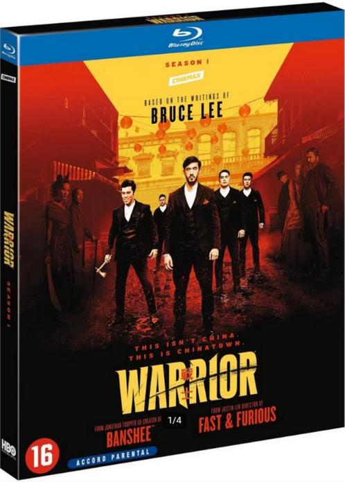 Warrior - Seizoen 1 (3 BLU RAY Set,NL Ondertiteling!) NIEUW!, Cd's en Dvd's, Blu-ray, Nieuw in verpakking, Tv en Series, Boxset