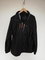 Regenjas kjelvik Toby zwart nylon maat L, Caravans en Kamperen, Ophalen of Verzenden, Zo goed als nieuw, Regenjas, Heren