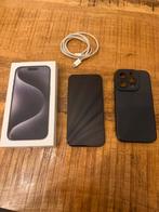 Iphone 15 pro, Telecommunicatie, Mobiele telefoons | Apple iPhone, Ophalen, 128 GB, 86 %, Zwart