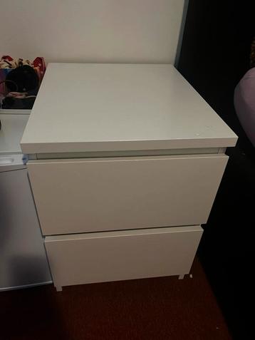 Ikea white night table