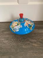 Twee super leuke vintage blikken draaitollen, Ophalen of Verzenden, Gebruikt