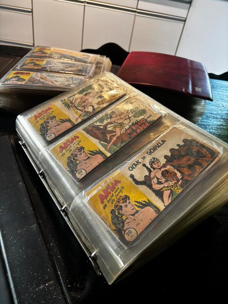 Akim stipboek de held van je jungle, Boeken, Stripboeken, Gelezen, Meerdere stripboeken, Ophalen