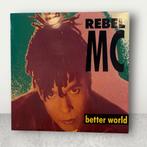 Rebel MC - Better World 12" Maxi, Cd's en Dvd's, Vinyl | Dance en House, Ophalen of Verzenden, Zo goed als nieuw, 12 inch, Trip Hop of Breakbeat