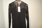 Rinascimento jumpsuit broek pak lijfje met voile kant NieuwM, Kleding | Dames, Maat 38/40 (M), Verzenden, Zwart, Rinascimento