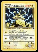 Lt. Surge's Electabuzz 6/132 - Gym Heroes (NM), Verzenden, Gebruikt
