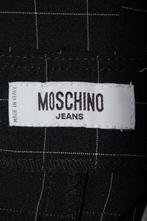 MOSCHINO rok, rokje, zwart geruit, Mt. M, Kleding | Dames, Rokken, Moschino, Maat 38/40 (M), Onder de knie, Zo goed als nieuw