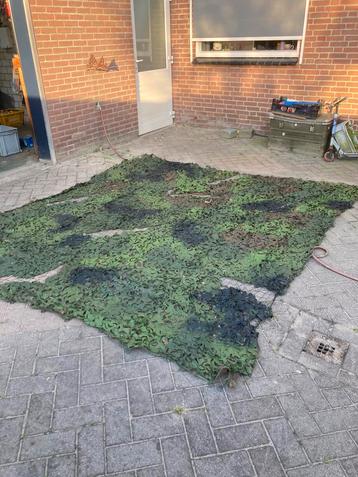 Camouflagenet 3x3 Jeep Nekaf Daf ya militair  beschikbaar voor biedingen