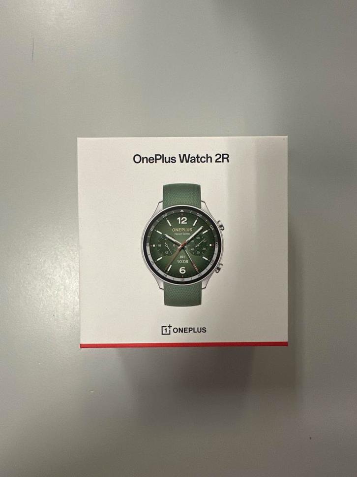 OnePlus Watch 2R - Forest Green - Nieuw, Sieraden, Tassen en Uiterlijk, Smartwatches, Nieuw, Android, Groen, Afstand, Waterdicht