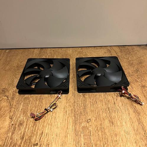 2x Silverstone RL4Z S1803212L-3M behuizingsventilator 3-pins, Computers en Software, Computerkoelers, Gebruikt, Luchtkoeling, Ophalen of Verzenden