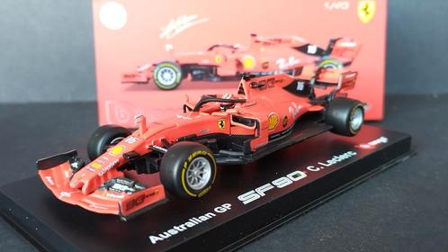 Ferrari SF90 Australian GP Leclerc 1:43 Bburago Pol, Hobby en Vrije tijd, Modelauto's | 1:43, Nieuw, Auto, Verzenden
