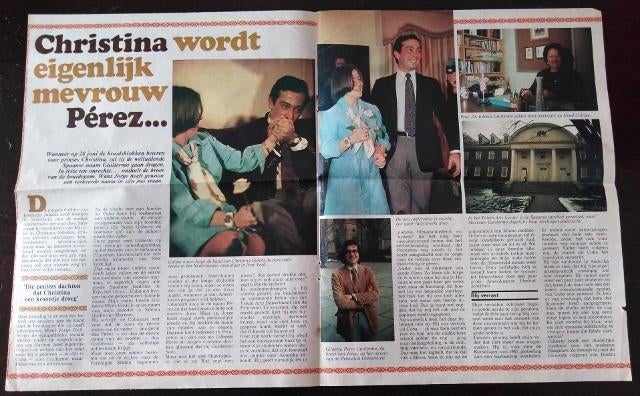 Art. Prinses Christina, Ophalen of Verzenden, Gebruikt, Nederland, Overige typen