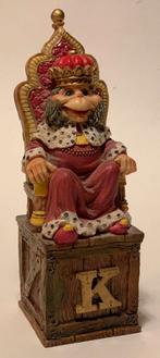 Efteling Laaf Collectie Koning Zeldzaam Verzamelobject 1998, Verzamelen, Efteling, Ophalen of Verzenden, Zo goed als nieuw, Beeldje of Poppetje
