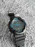 Casio G-Shock GA-100-1A2ER Herenhorloge 50 mm - Zwart, Sieraden, Tassen en Uiterlijk, Horloges | Heren, Casio, Kunststof, Ophalen of Verzenden