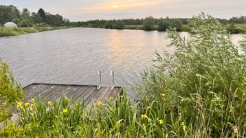Drijvende steiger vlonder / ponton / terras 3,5 x 2 m beschikbaar voor biedingen