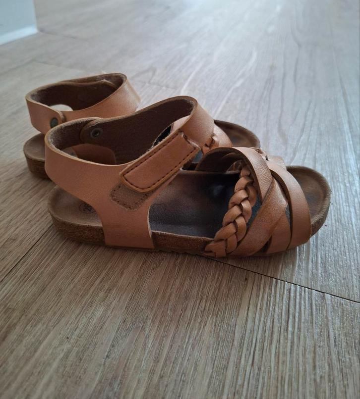Sandalen glimmend leer maat 26, Kinderen en Baby's, Babykleding | Schoentjes en Sokjes, Gebruikt, Meisje, Schoentjes, Ophalen of Verzenden