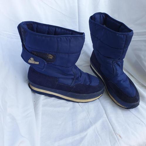 Stoere blauwe snowboots. Mt 31. Merk Rubber Duck, Kinderen en Baby's, Kinderkleding | Schoenen en Sokken, Zo goed als nieuw, Laarzen