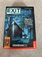 Terug naar de verlaten hut, exit escape room spel., Een of twee spelers, Ophalen of Verzenden, Zo goed als nieuw, 999 Games