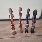 Afrikaanse beeldjes, Antiek en Kunst, Kunst | Beelden en Houtsnijwerken, Ophalen
