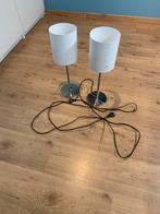 2 tafellampen , nachtlampen €15, Huis en Inrichting, Lampen | Tafellampen, Minder dan 50 cm, Ophalen of Verzenden