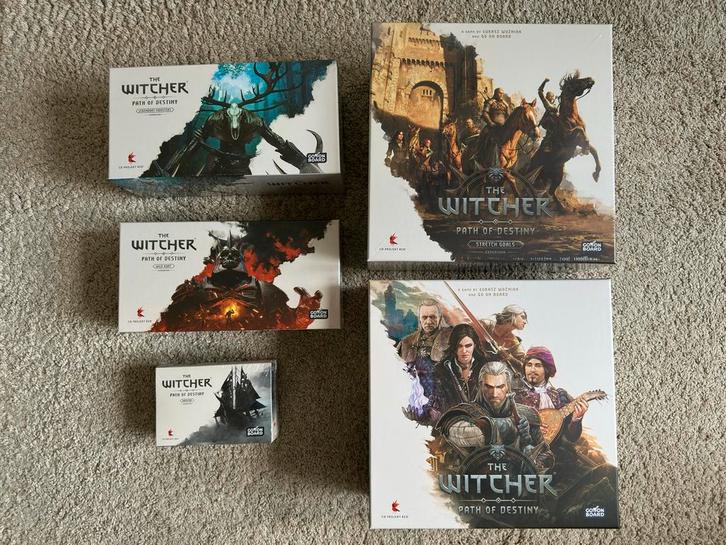 Witcher Path of Destiney Kickstarter, Hobby en Vrije tijd, Gezelschapsspellen | Bordspellen, Nieuw, Ophalen of Verzenden