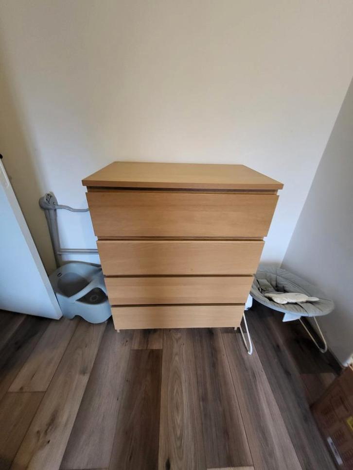 IKEA Malm ladekast, Huis en Inrichting, Kasten | Dressoirs, Gebruikt, 50 tot 100 cm, 25 tot 50 cm, Met lade(s), Overige materialen