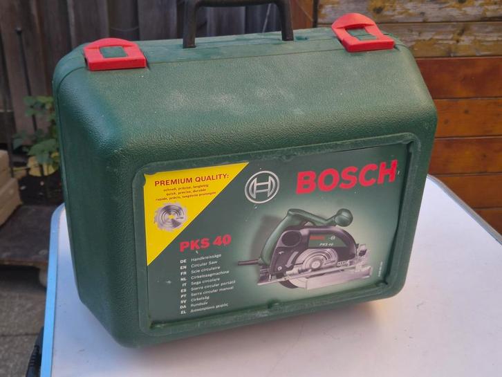 Bosch PKS 40 Handcirkelzaag - Model 2015, Doe-het-zelf en Verbouw, Gereedschap | Zaagmachines, Ophalen of Verzenden