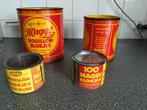 Diverse oude reclame blikken, Verzamelen, Blikken, Ophalen, Gebruikt, Overige