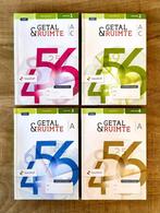 Getal & Ruimte VWO A/C Deel 1, 2, 3, 4 + Uitwerkingen. Ed 12, Boeken, VWO, Wiskunde A, Ophalen of Verzenden, Zo goed als nieuw