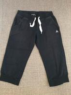 Le Coq Sportif, zwarte driekwart broek- joggingbroek, mt M, Gedragen, Maat 38/40 (M), Ophalen of Verzenden, Le Coq Sportif