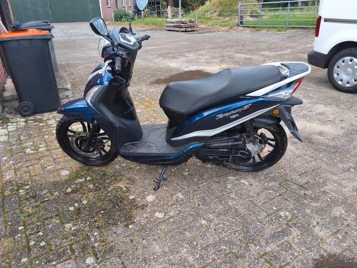 Mooie Sym Symphony ST scooter te koop!, Fietsen en Brommers, Scooters | SYM, Gebruikt, Overige modellen, Maximaal 25 km/u, Benzine