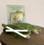 Er ligt een krokodil onder mijn bed + krokodilknuffel, Ophalen of Verzenden, Gelezen, Fictie algemeen