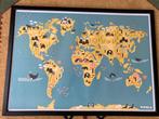 W:FORM poster wereldkaart kinderkamer, Ophalen of Verzenden, Zo goed als nieuw, Wanddecoratie